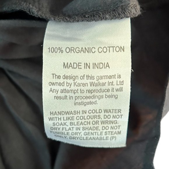 NWT Karen Waker 100% Organic Cotton Altitude Top Size S - Picture 12 of 13
